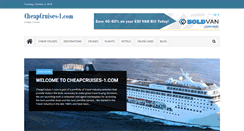 Desktop Screenshot of cheapcruises-1.com